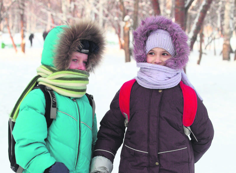 Минобр НСО: в мороз школьники могут оставаться дома