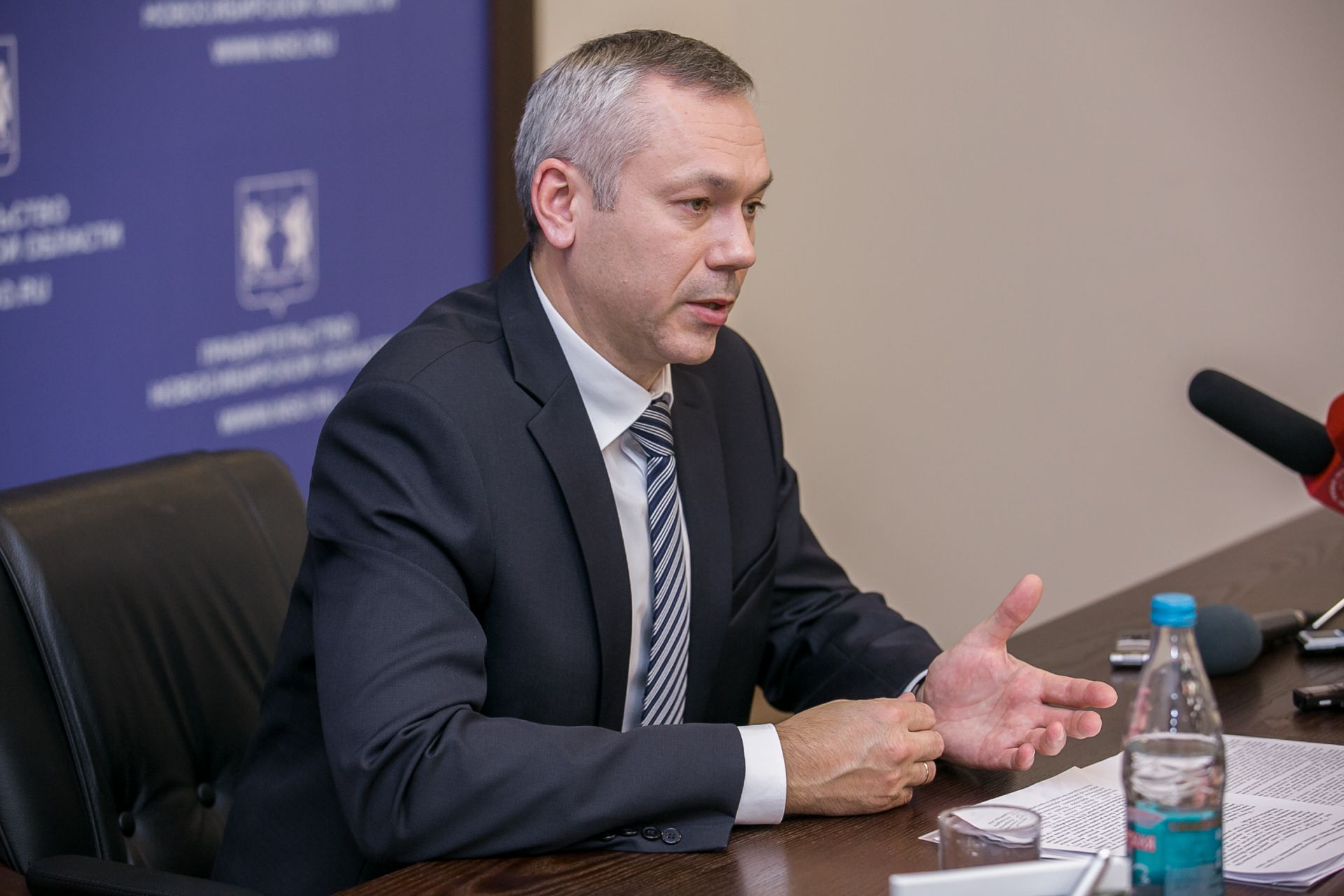 Травников возглавил медиарейтинг губернаторов СФО за февраль 2021