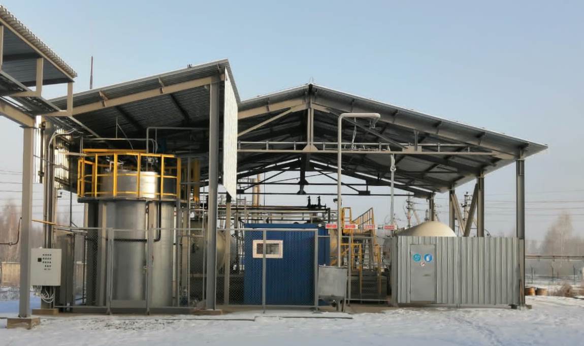 На центральной производственной площадке АО «Далур» в Курганской области завершено строительство склада химикатов