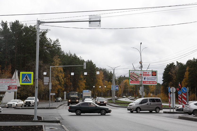 Стали известны сроки завершения реконструкции перекрестка на въезде в Академгородок