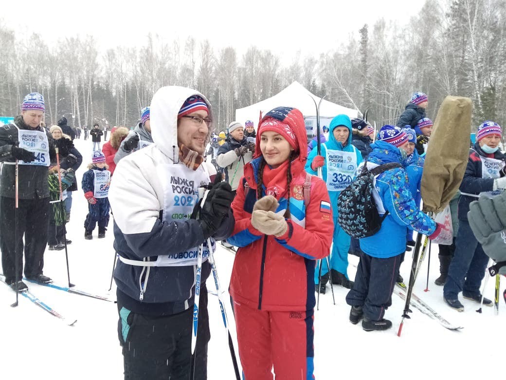 На старты «Лыжни России» вышло более 14,5 тысяч новосибирцев