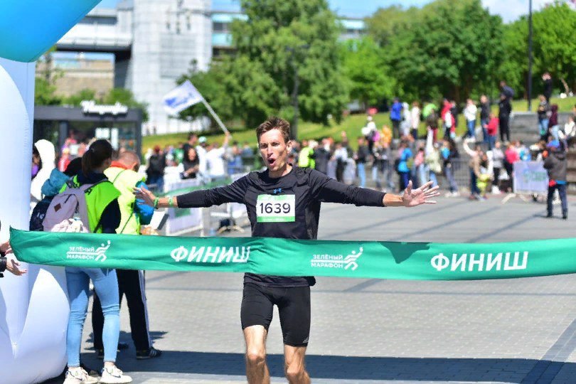 Зеленый марафон Сбера пробежали 3 тысячи новосибирцев