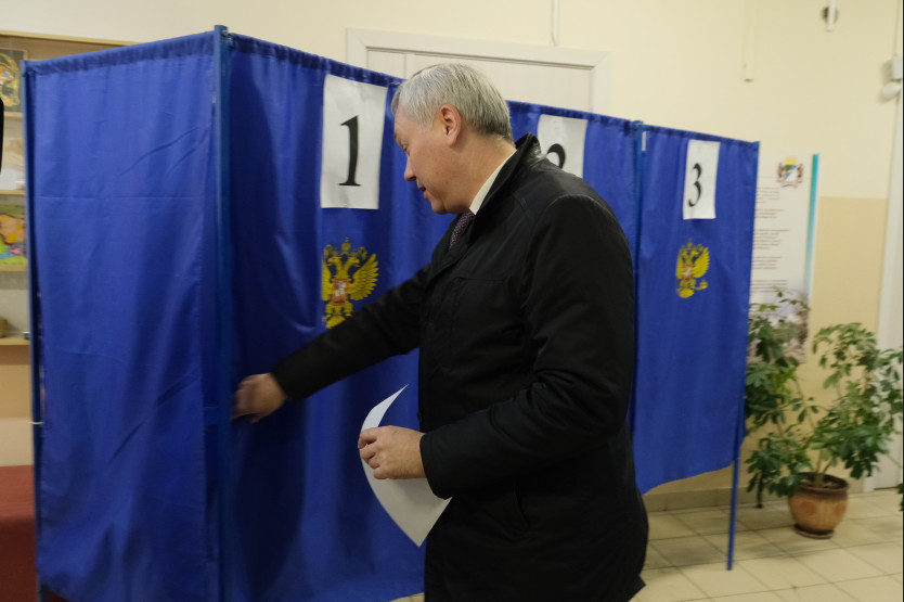 Губернатор региона проголосовал на выборах Президента России