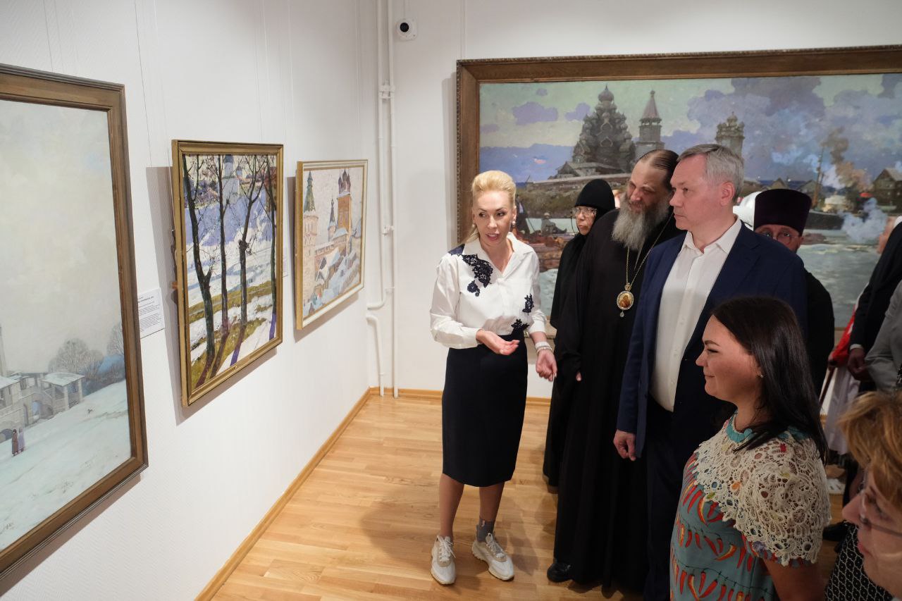 «Дорога к храму»: в Новосибирском государственном художественном музее состоялось открытие новой выставки 