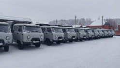 Лесхозам Новосибирской области выдали новые лесопатрульные машины
