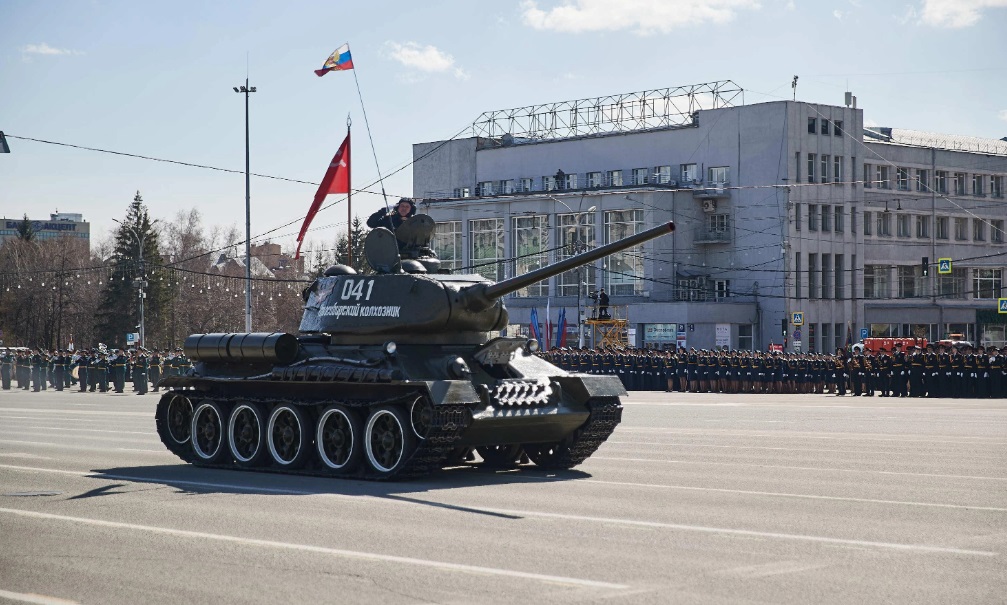Генеральная репетиция парада Победы пройдет в центре Новосибирска